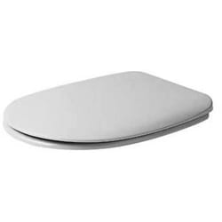 Duravit - Siège de wc Charnières Duraplus en plastique, blanc,