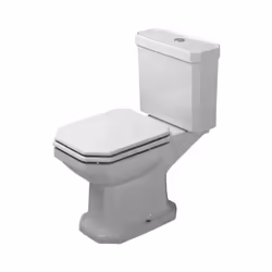 Duravit 1930 Combinazione per WC autoportante, lavatrice con lavapiumino per cisterna montata; senza cisterna, ordinare separ ...