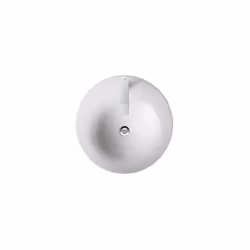 Duravit Starck 1 Lavabo in ceramica per mobili sanitari 580x580x580x165mm con troppopieno con panca con foro per rubinetto pe ...