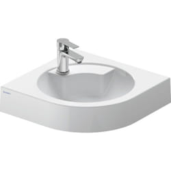 Duravit Architec lave-mains d'angle, 635x540mm, sans trop-plein,