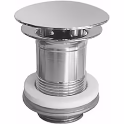 Scarico per lavabo non chiudibile senza troppopieno connessione: 1 1/4" altezza: 75 mm diametro del tappo: 72 mm