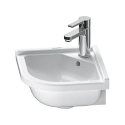 Duravit - lave-mains d'angle Starck 3 44cm, avec trop-plein, 1 trou