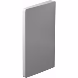 Duravit Starck 3 parete divisoria per orinatoio in ceramica sanitaria 80x400x400x705mm