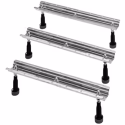 Piedini di supporto per vasca e piatto doccia altezza regolabile: 130-210 mm / 140-220 mm (utilizzando il set insonorizzante) ...