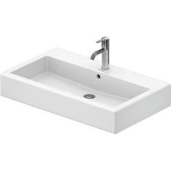Duravit - Lavabo Vero 800mm, poli avec trop-plein, avec table de