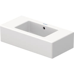 Duravit - Vero lave-mains, 50x25cm, 2 trous de robinetterie