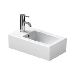Duravit - Vero - Lavamani 45x25 cm, con 1 foro per miscelatore, bianco alpino 0702250000