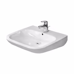 Codice: DF-LFD2310600000 Marca: DURAVIT. Duravit D-Code 231060 Lavabo Monoforo Cm.60 Bianco