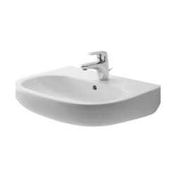Duravit - D-Code 231055 Lavabo Monoforo Ctp Cm.55 Bianco
