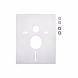 Set di isolamento acustico Duravit per WC a parete 221509, 221709 e bidet a parete 223915