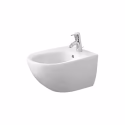 Bidet sospeso Duravit Architec 2531150000, disegnato da Prof. Frank Huster, in ceramica, colore bianco, 36.5 cm larghezza, 58 ...