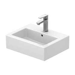 Duravit - Vero 45cm lavabo à main, avec trop-plein, avec trou pour