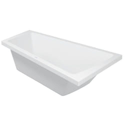 Duravit - Paiova baignoire encastrée, angle à droite, 1700x1000mm,