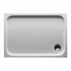 Duravit D-Code 1 piatto doccia Versione da incasso Rettangolare Materiale: acrilico sanitario Plastica resistente agli urti e ...