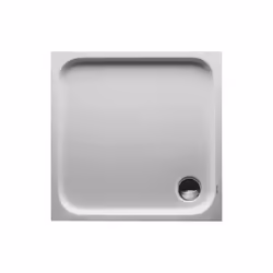 Duravit D-Code 1 piatto doccia Versione da incasso Karree Materiale: acrilico sanitario Plastica resistente agli urti e agli ...