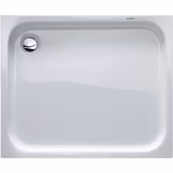 Duravit D-Code 1 piatto doccia Versione da incasso Rettangolare Materiale: acrilico sanitario Plastica resistente agli urti e ...