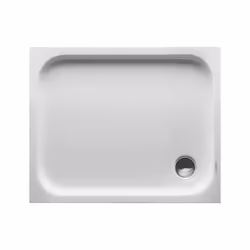 Duravit D-Code 1 piatto doccia Versione da incasso Rettangolare Materiale: acrilico sanitario Plastica resistente agli urti e ...