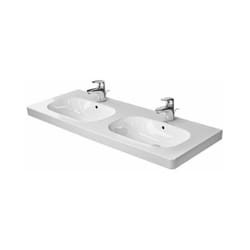 D-code lavabo doppio 1F c/tp 120x48 bn 03481200002