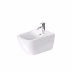 Bidet sospeso 36,5x54 cm in ceramica bianco lucido - Duravit Happy D.2 Qualità nel tuo bagno Con Abitare.com potrai arredare ...