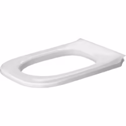 Duravit D-Code 1 x anello per sedile WC Montaggio a staffa Installazione dal basso senza meccanismo soft-close Dimensioni (Lx ...