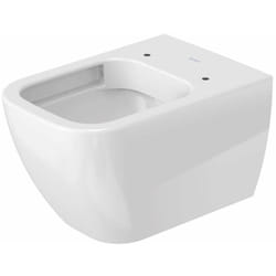Duravit - wc suspendu Happy D.2, chasse d'eau basse, sans bord,