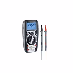 Laserliner Multimeter XP, Elettronico, Domestico, Corrente di alimentazione, Power frequency, Tension, Nero, Grigio, W, LCD