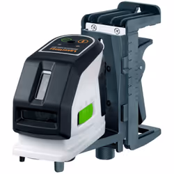 Laser a linee intersecanti verde LASERLINER MasterCross-Laser 2GP - Il laser MasterCross 2GP consente l'allineamento preciso  ...
