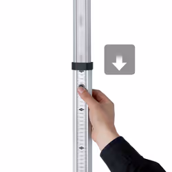 Laserliner Cubus 210 S Set 150 cm Distanziometro laser Nero, Bianco 200 m - Vista aggiuntiva 4