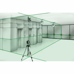 Laserliner CompactPlane-Laser 3G Pro Distanziometro laser Nero, Verde, Grigio 30 m - Vista aggiuntiva 4