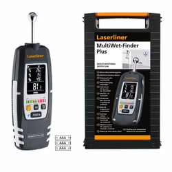 Laserliner MultiWet-Finder Plus Interno Igrometro elettronico Nero, Bianco - Vista aggiuntiva 4