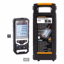 Laserliner DistanceMaster Plus Distanziometro laser Nero, Grigio, Bianco 100 m - Vista aggiuntiva 3