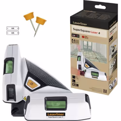 Dettagli tecnici Calibrato di fabbrica senza certificato Categoria laser 2 Laser a 90° - Ideal per la posa di piastrelle di p ...
