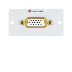 Kindermann 7444000501 presa energia VGA Argento