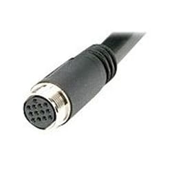 Kindermann 7484-30 cavo audio 30 m Nero