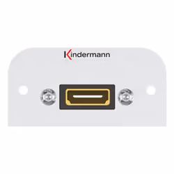 Kindermann 7441000542, HDMI, Argento, Alluminio, 54 mm, 5,8 cm, 1 pz