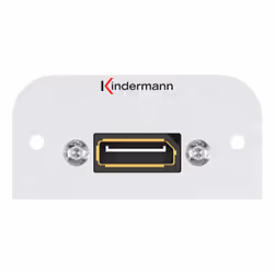 Kindermann 7441000588, DisplayPort, 1 modulo/moduli, Alluminio, Alluminio, 54 mm, 6,5 cm