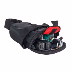 VAUDE Race Light M Sella Borsa da bicicletta Poliammide, Poliestere, Poliuretano, Silicone Nero - Vista aggiuntiva 3