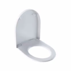 Geberit Renova Nr.1 Piano Sedile WC con coperchio bianco Cerniere: acciaio inossidabile adatto per WC Renova Nr. 1 203140, 20 ...