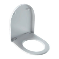 Sedile wc Geberit renova con De Abk: cerniere es con ribaltabile bianco