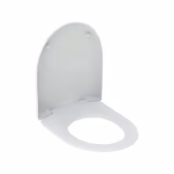 Sedile per WC Geberit Renova Nr. 1 Comfort senza meccanismo di chiusura ammortizzata Cerniere in acciaio inox Coperchio WC so ...