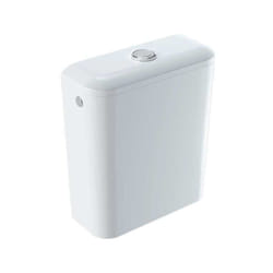 Geberit - iCon Square, réservoir de chasse en céramique 6l, bouchon