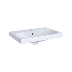 Geberit - Acanto Lave-mains Compact 500631, avec trou pour robinet,