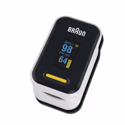 Braun YK-81CEU, 70 - 100%, 3%, 2 bpm, OLED, Nero, Acciaio inox, Batteria
