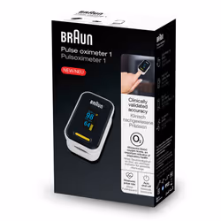 Braun YK-81CEU pulsossimetro Nero, Acciaio inox