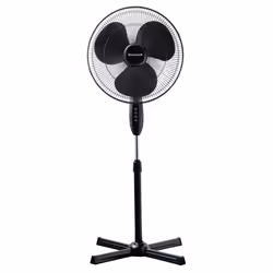 Honeywell HSF1630E4, Ventilatore domestico con pale, Nero, Pavimento, 51 dB, 3498 m³/h, 90°