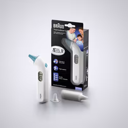 Braun ThermoScan 3 Termometro digitale Bianco Orecchio - Vista aggiuntiva 5