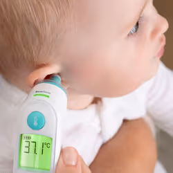 Braun ThermoScan 6 Termometro a contatto Bianco Orecchio Pulsanti - Vista aggiuntiva 7