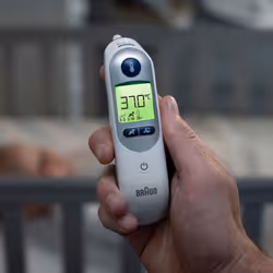 Braun IRT6525 termometro digitale per corpo Termometro a contatto Bianco Orecchio Pulsanti - Vista aggiuntiva 6