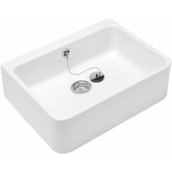 Villeroy&boch - O.novo - Lavello da appoggio in ceramica, 50x41 cm, bianco alpino 63210001