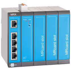 Insys Microelectronics MRX5 LAN, WAN Ethernet, Fast Ethernet, Blu, Grigio